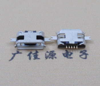 厦门MICRO USB 5P接口 沉板1.2贴片 卷边母座
