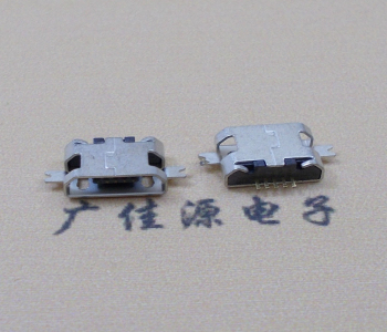 厦门MICRO USB B型口 两脚SMT沉板0.7/1.0/1.6直边