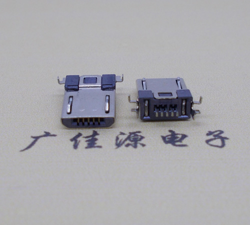 Micro usb焊板式公头